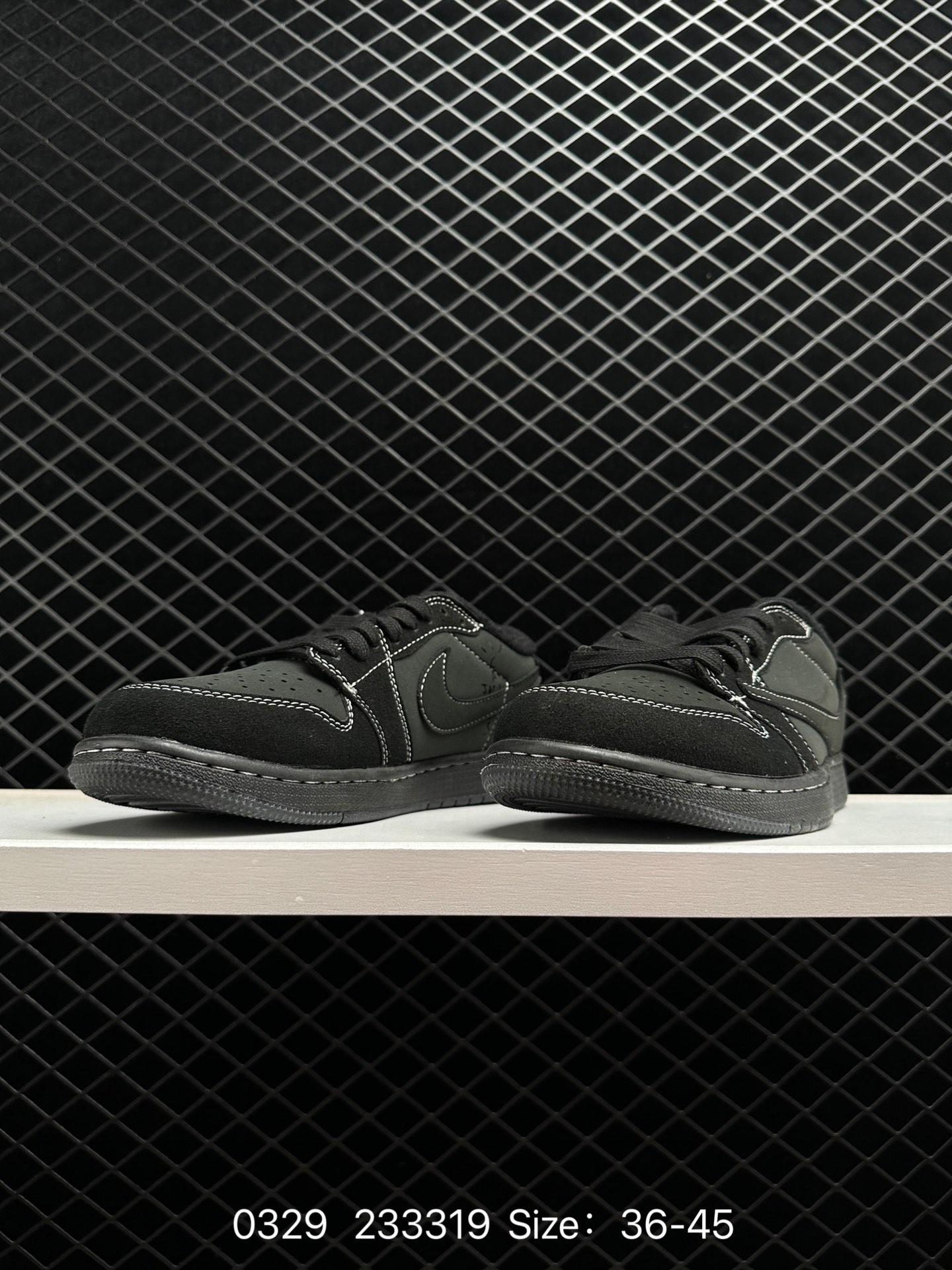 Travis Scott x Air Jordan 1 Low OG “Black Phantom